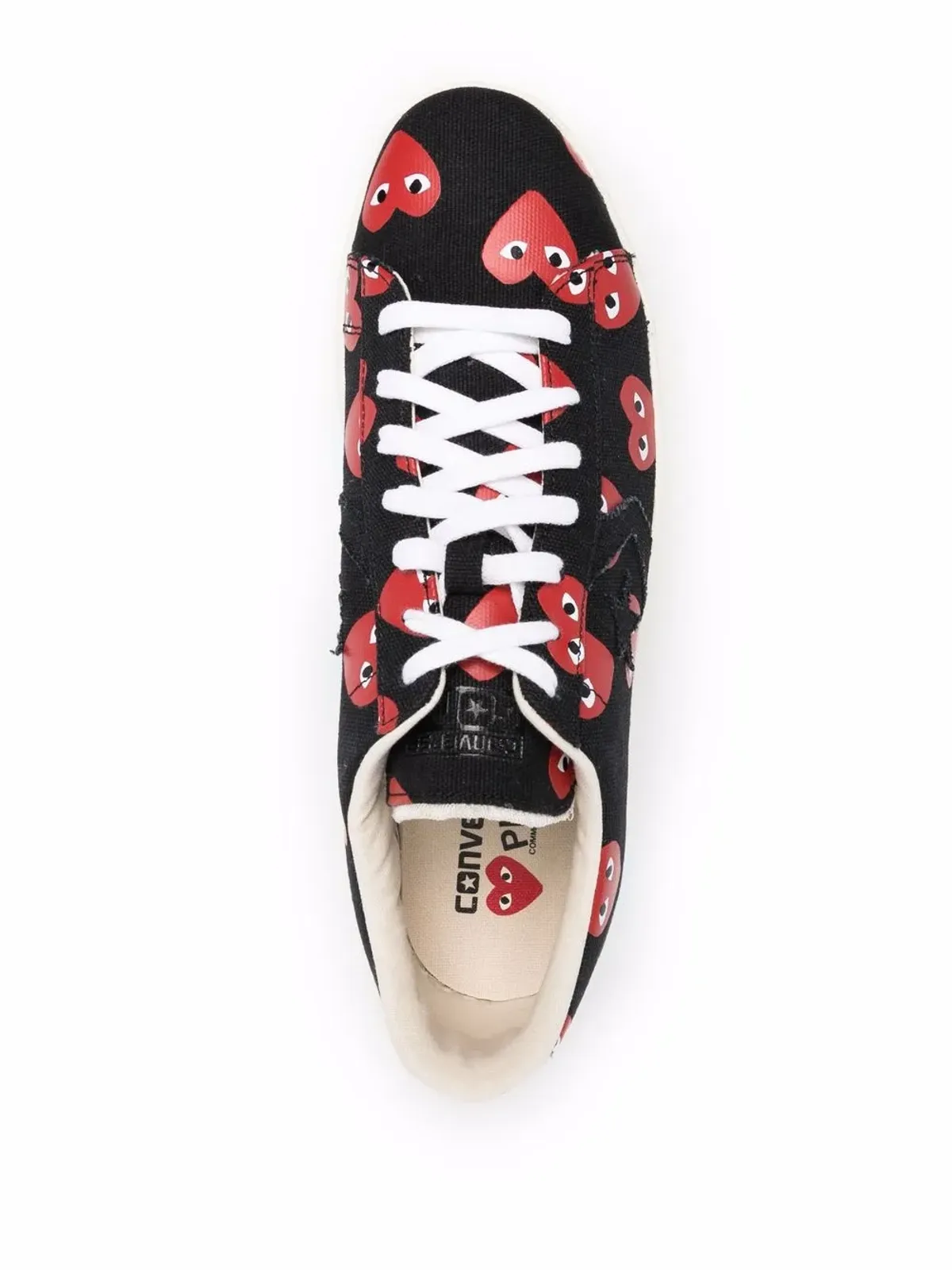 Comme Des Garçons Play x Converse All Star ローカットスニーカー - 画像4