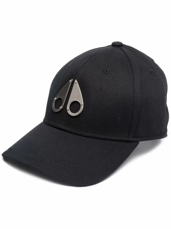 Moose Knuckles Moose Knuckles シルバープレート キャップ ブラックの商品画像