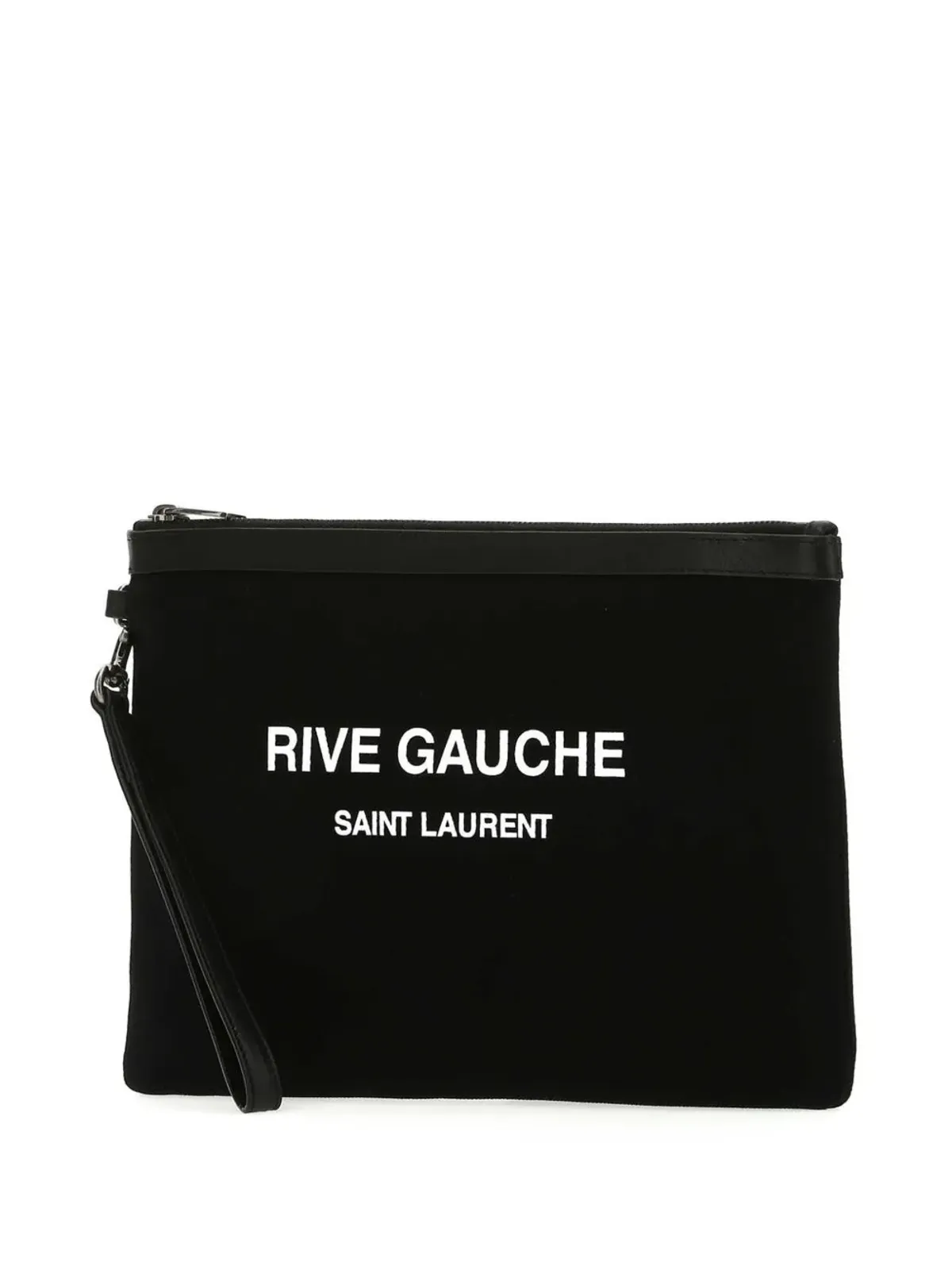 Saint Laurent リヴ・ゴーシュ ロゴプリント クラッチ - 画像3