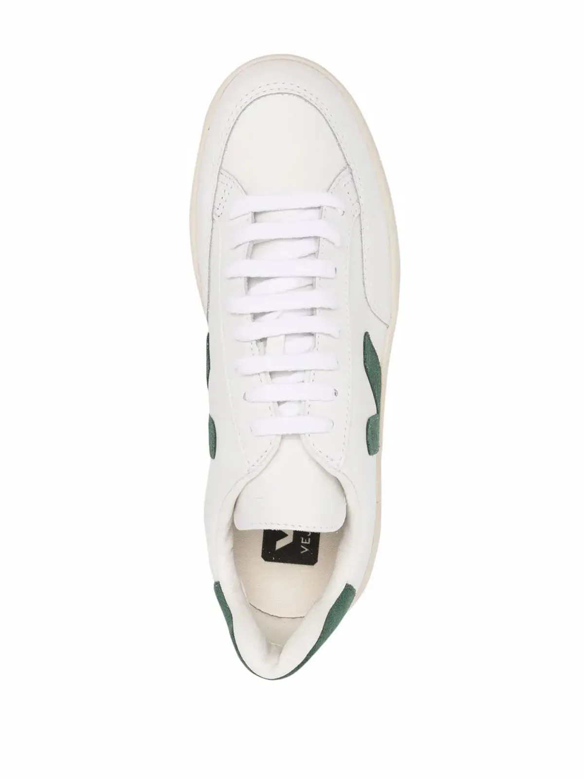 VEJA V-12 レザー スニーカー ホワイト - 画像4