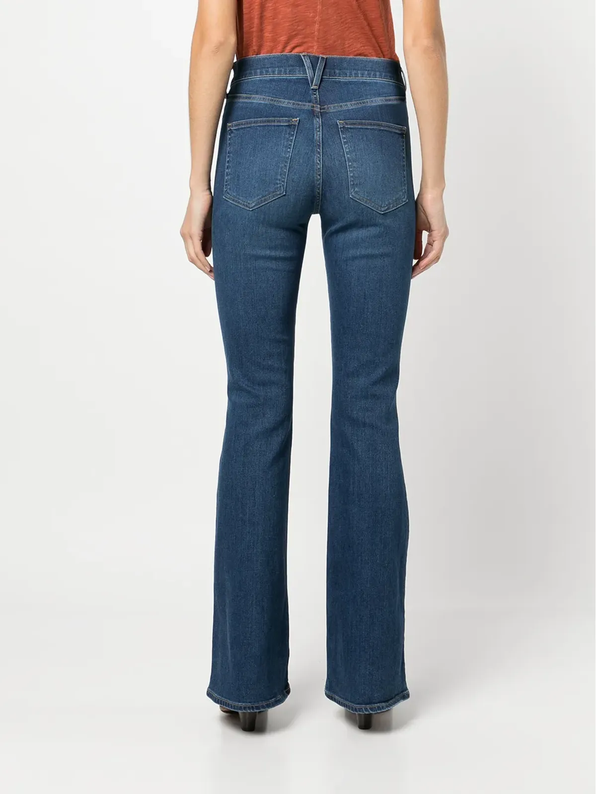 Veronica Beard Beverly high-rise flared jeans - 画像4
