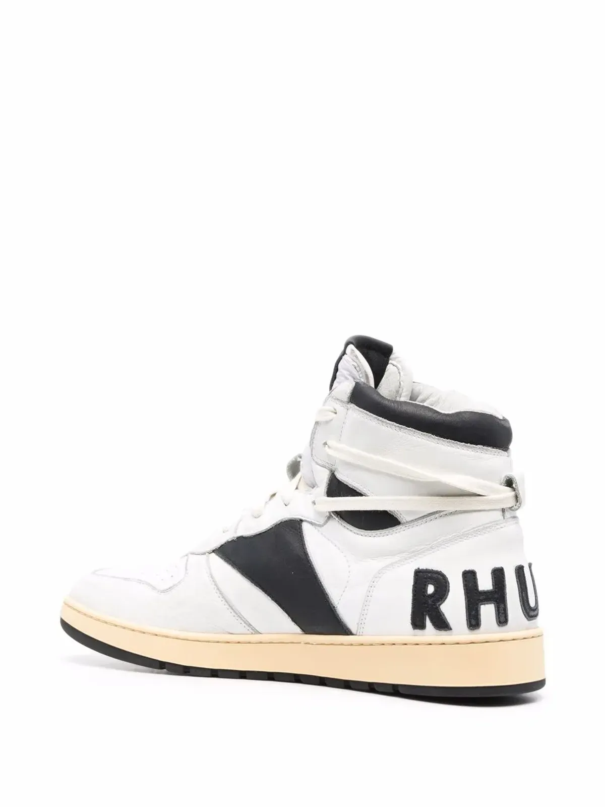 RHUDE ハイトップ ロゴプリント トレーナー - White - 画像3