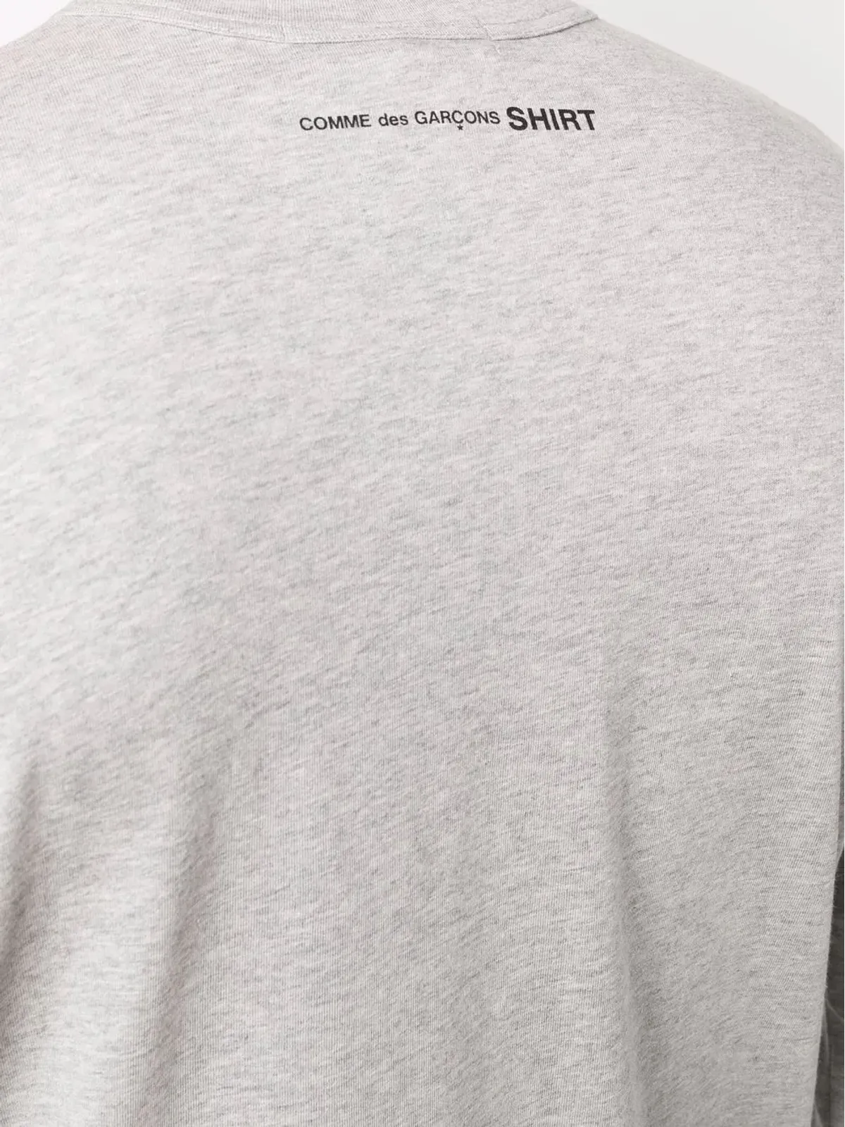 Comme Des Garçons Shirt ロゴプリント長袖Tシャツ - 画像5