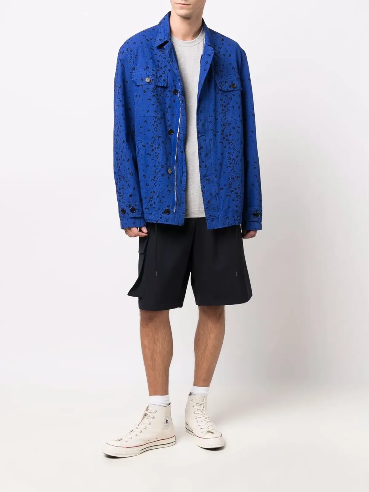 Comme Des Garçons Shirt ロゴプリント長袖Tシャツ - 画像2