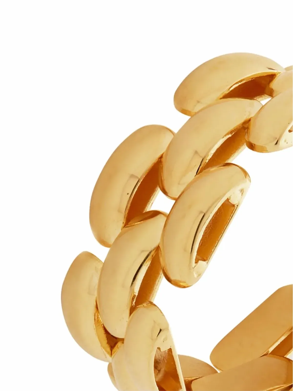 Monica Vinader Heirloom woven chain ring - Gold - 画像3