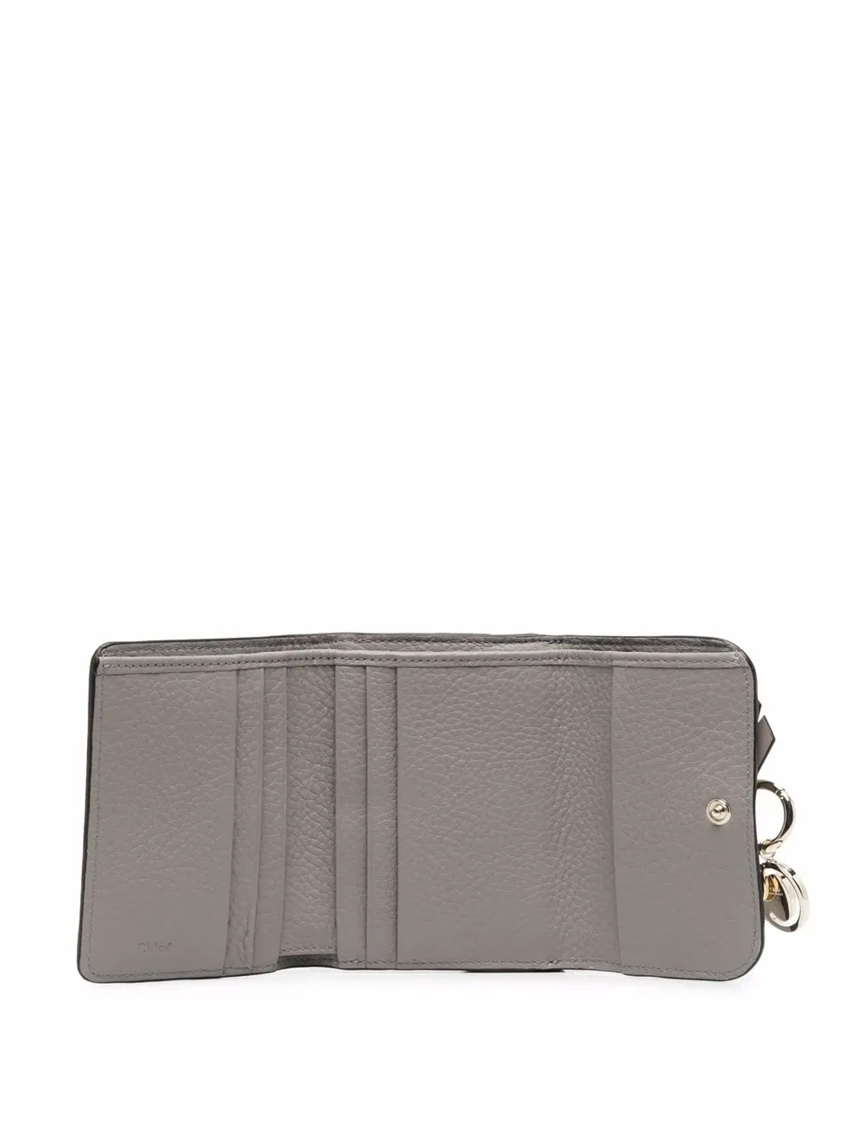 Chloé Alphabet三折りウォレット - グレー - 画像3