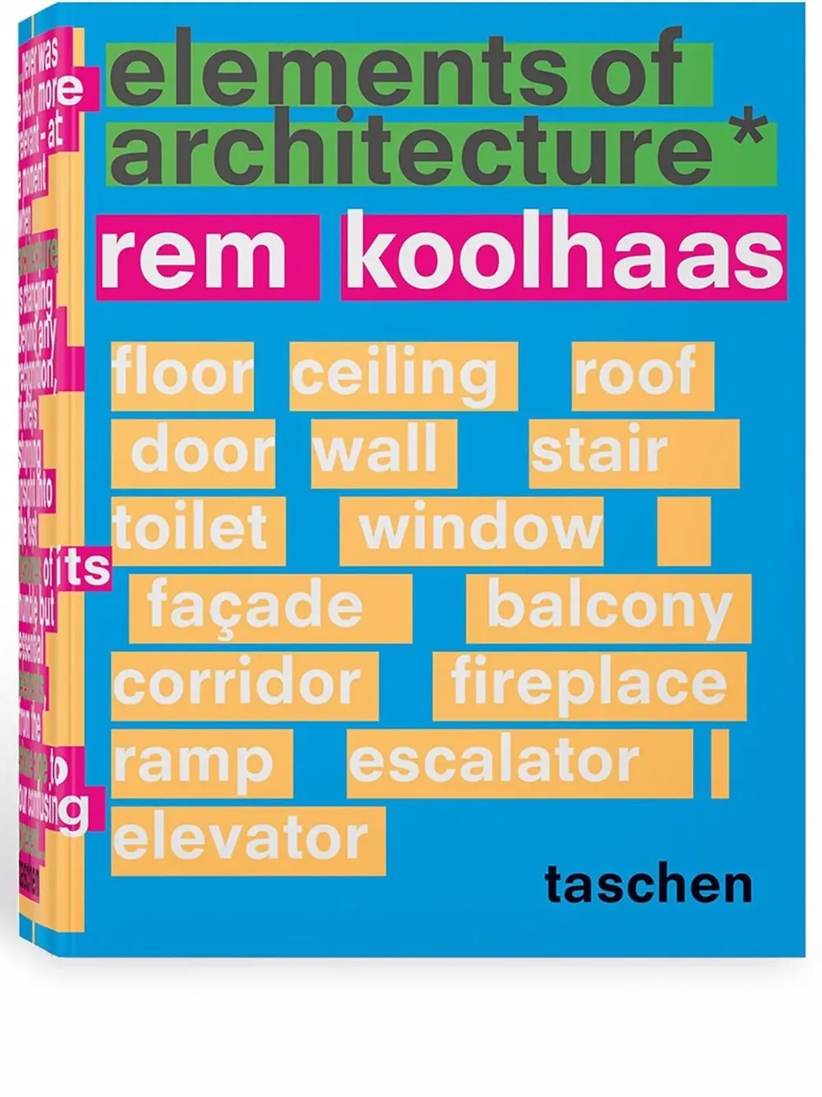 TASCHEN クールハース『Elements of Architecture』ブック - Multicolour - 画像1