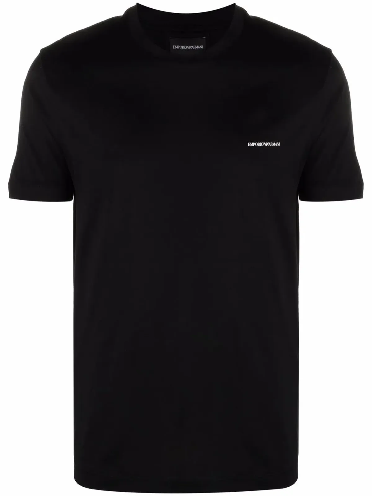 Emporio Armani ロゴプリント クルーネックTシャツ - 画像1
