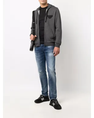 Emporio Armani ロゴプリント クルーネックTシャツ - サムネイル2