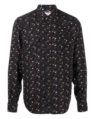 Saint Laurent 星柄プレススタッドシャツ - サムネイル1