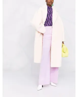 STAND STUDIO Maria フェイクシアーリングコート - サムネイル2