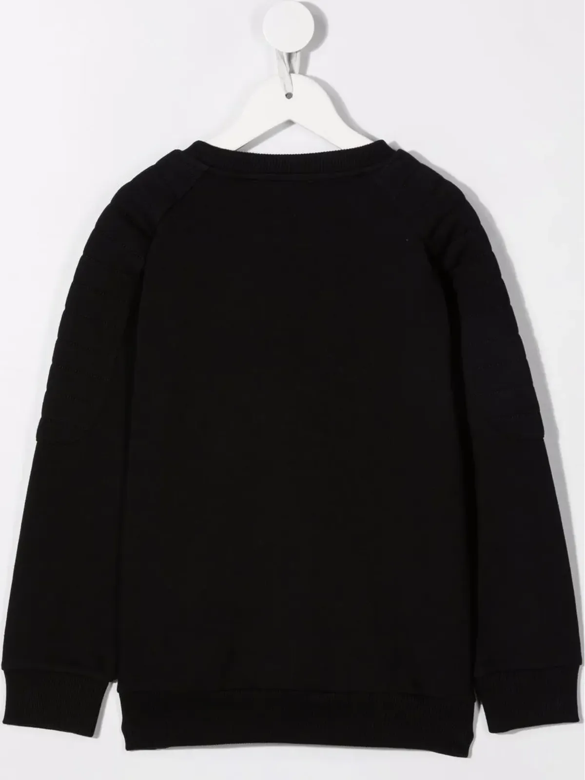 Balmain Kids ロゴ入り コットン スウェットシャツ - 画像2