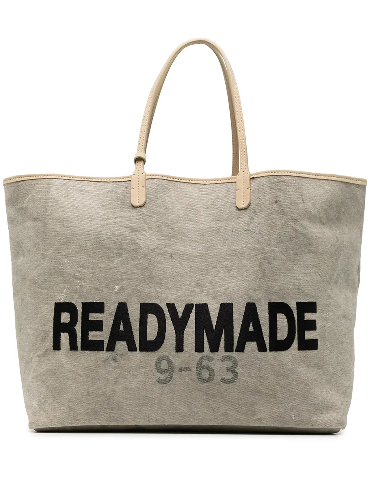 Readymade ロゴプリント コットン トートバッグ - 画像1