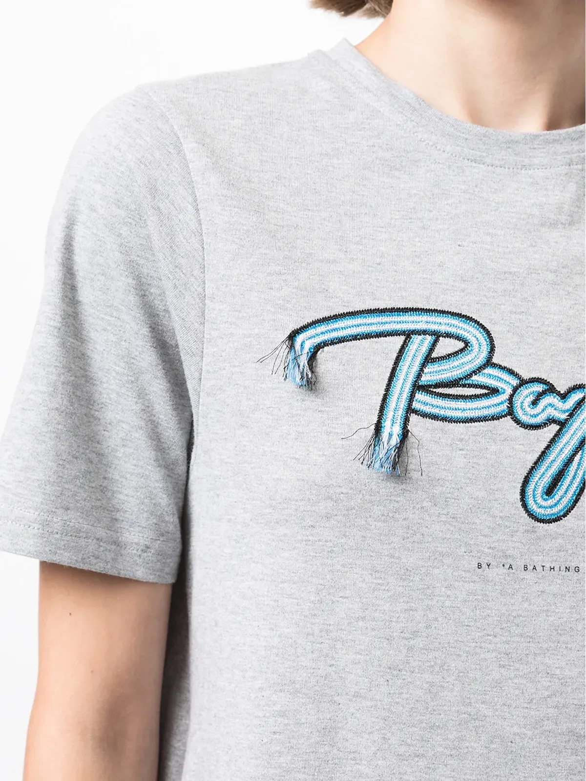 A BATHING APE® 刺繍ロゴ Tシャツドレス - 画像5