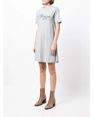 A BATHING APE® 刺繍ロゴ Tシャツドレス - サムネイル3