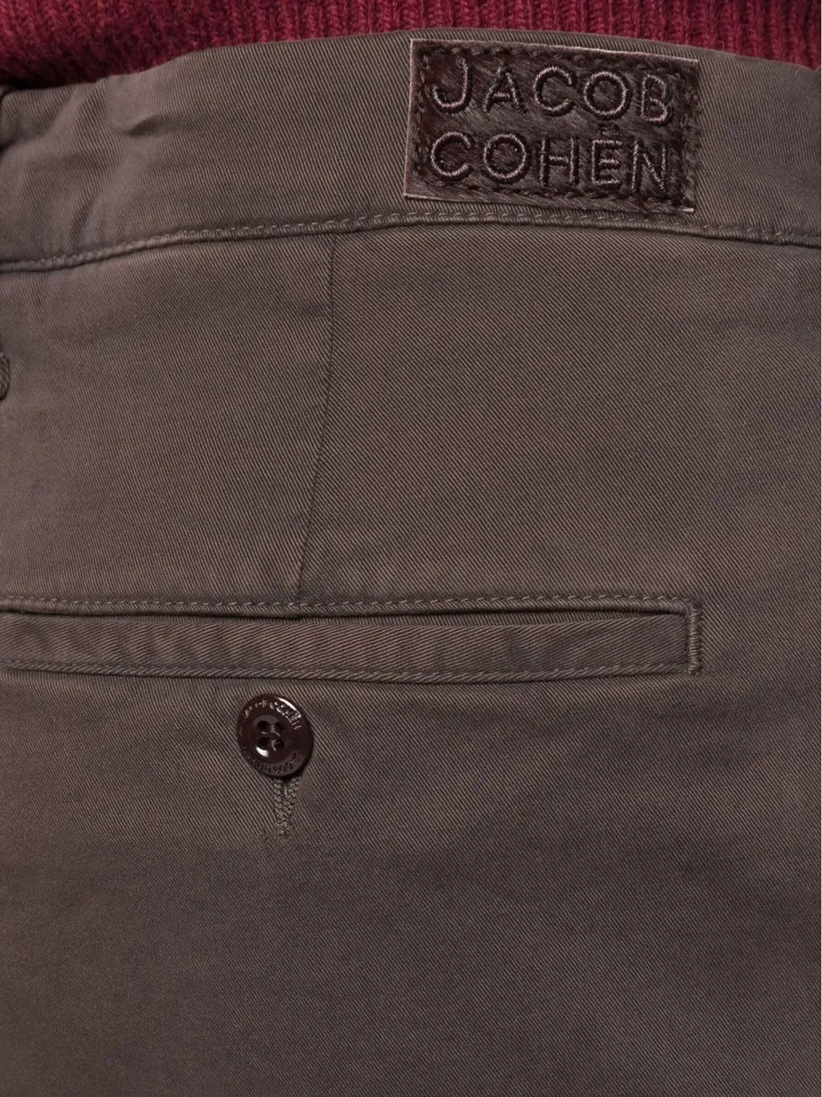 Jacob Cohën ストレートレッグパンツ ブラウン - 画像5