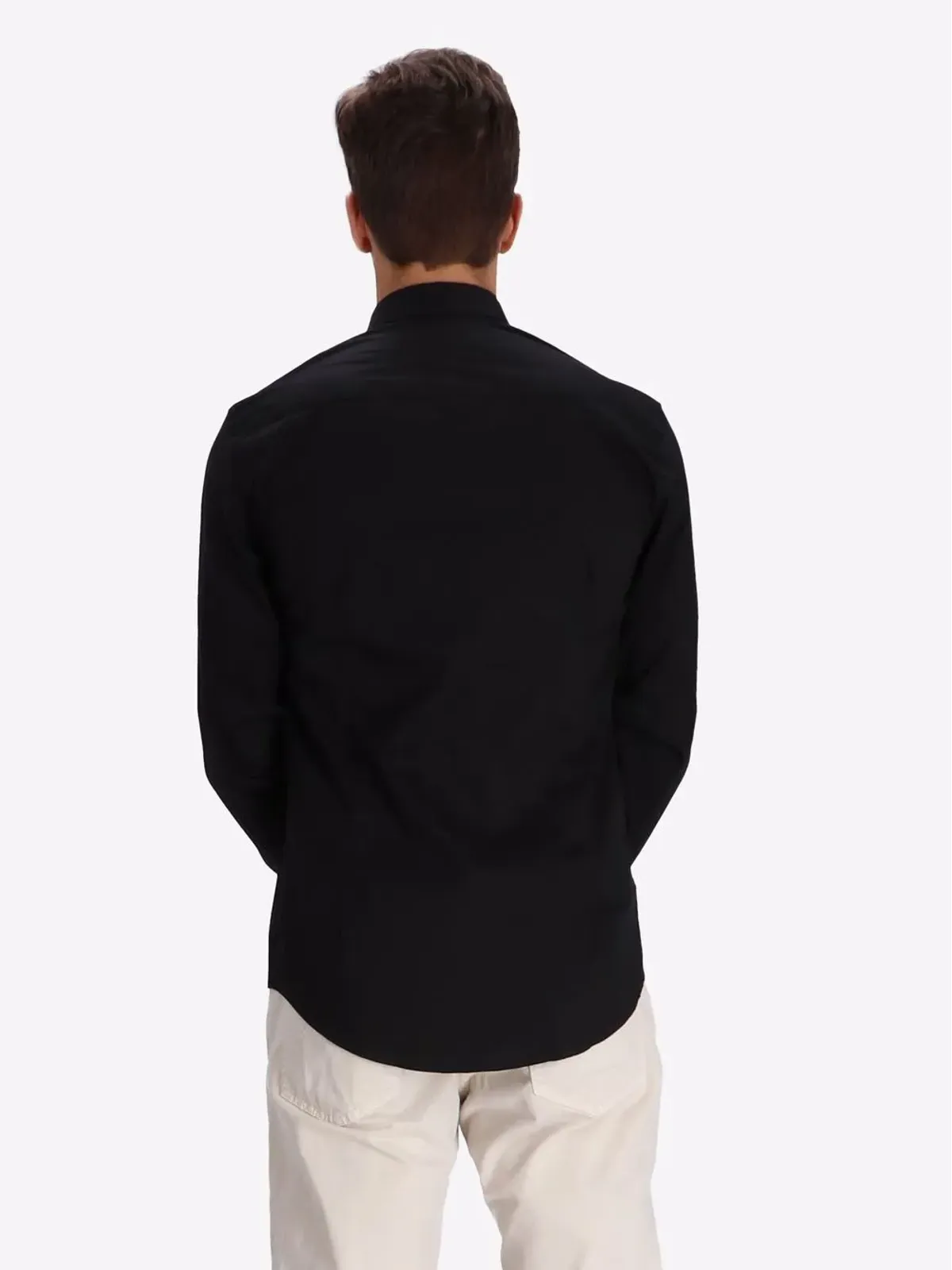 Emporio Armani ストレッチフィット ボタンアップシャツ - 画像4