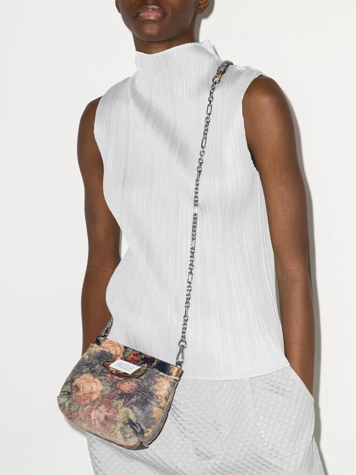 Pleats Please Issey Miyake ハイネックタンクトップ - 画像2