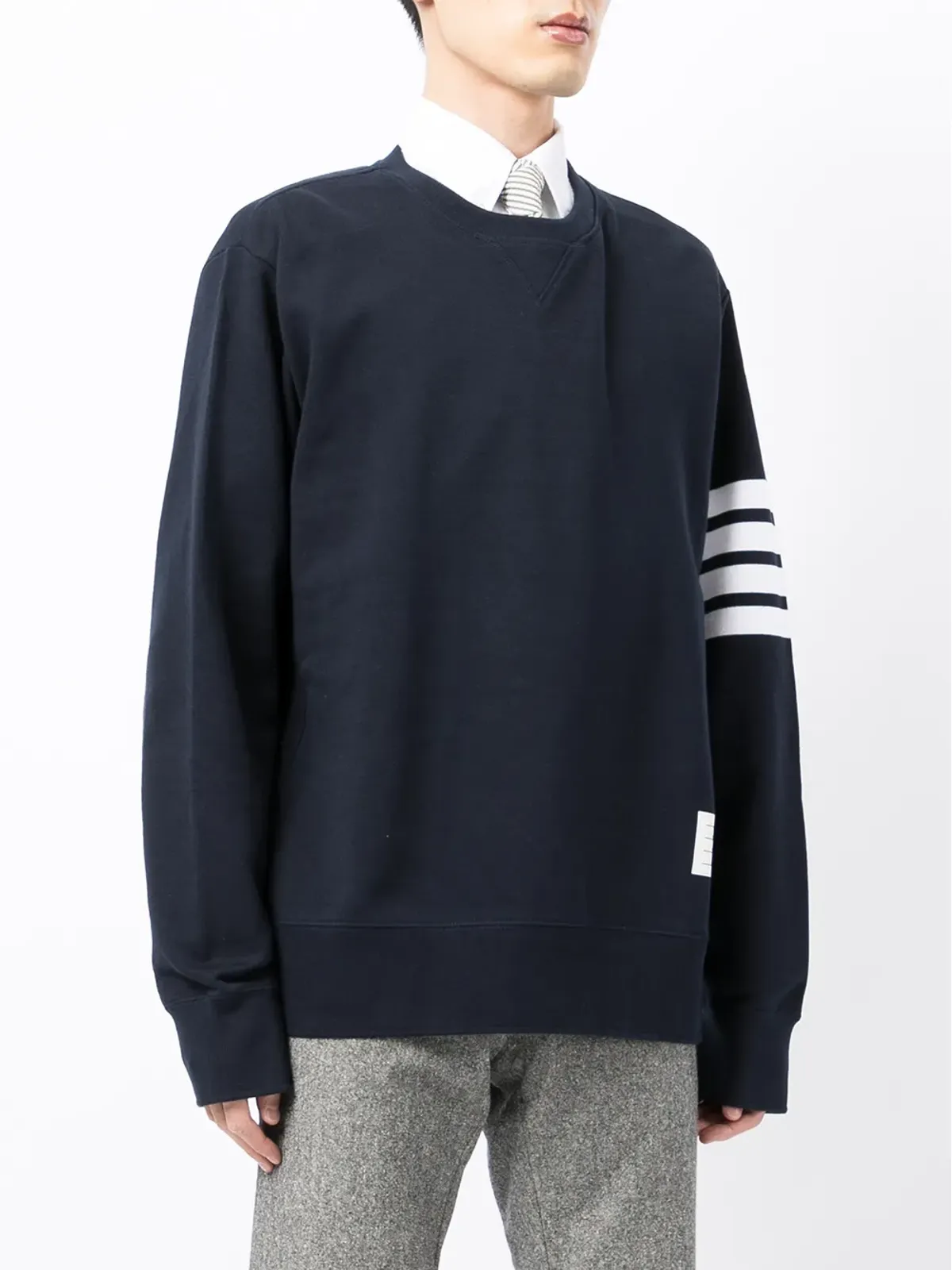 Thom Browne 4バー・ストライプ スウェットシャツ - 画像3