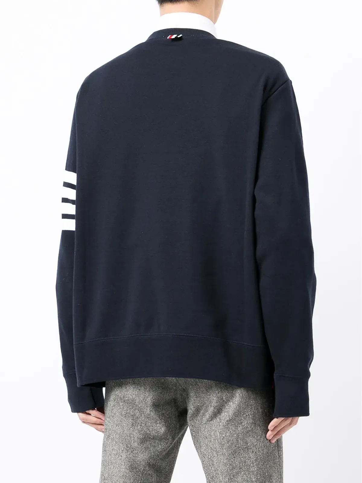 Thom Browne 4バー・ストライプ スウェットシャツ - 画像4
