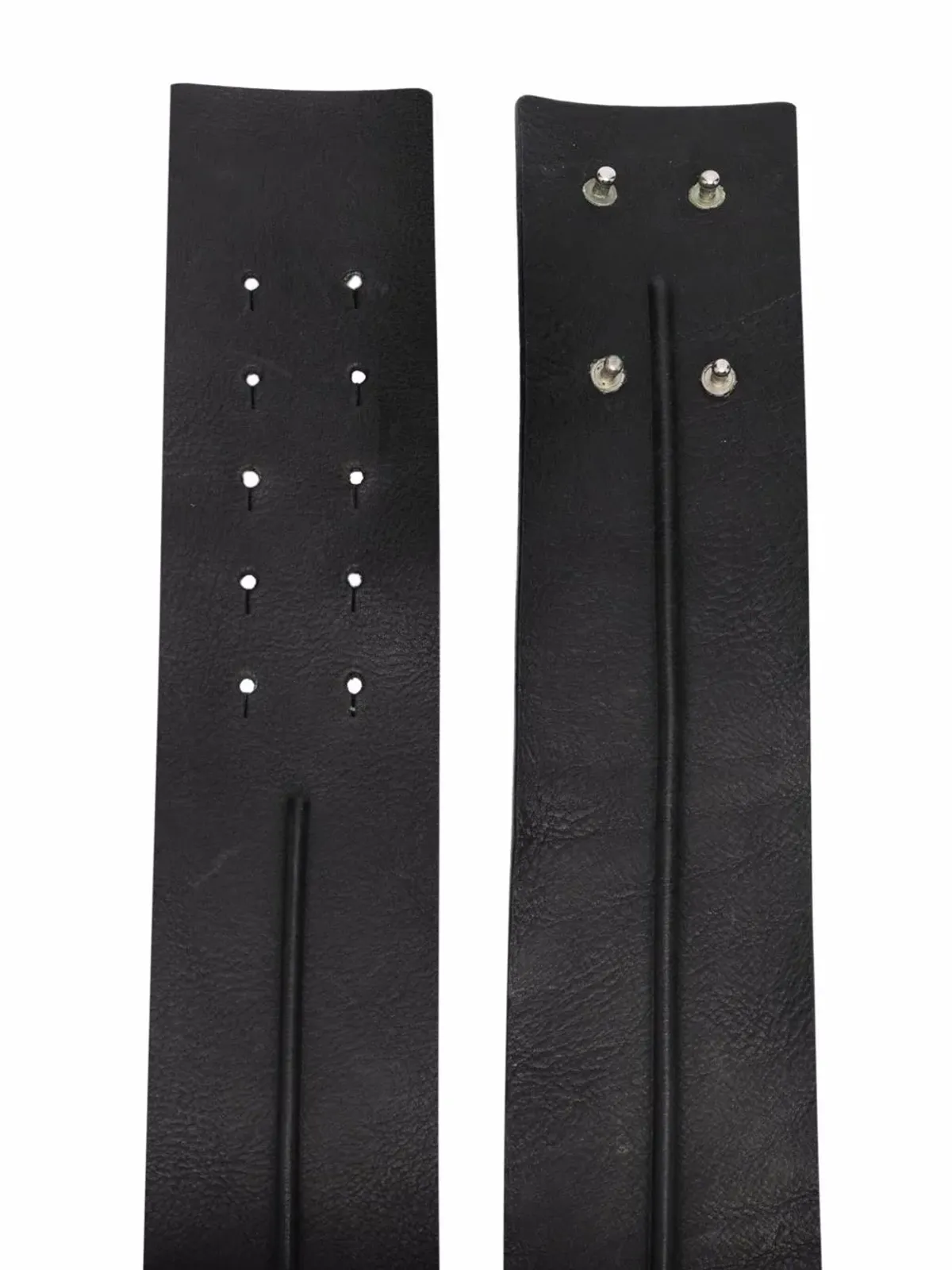 Gianfranco Ferré Pre-Owned 1990年代 プッシュロック レザーベルト - 画像2