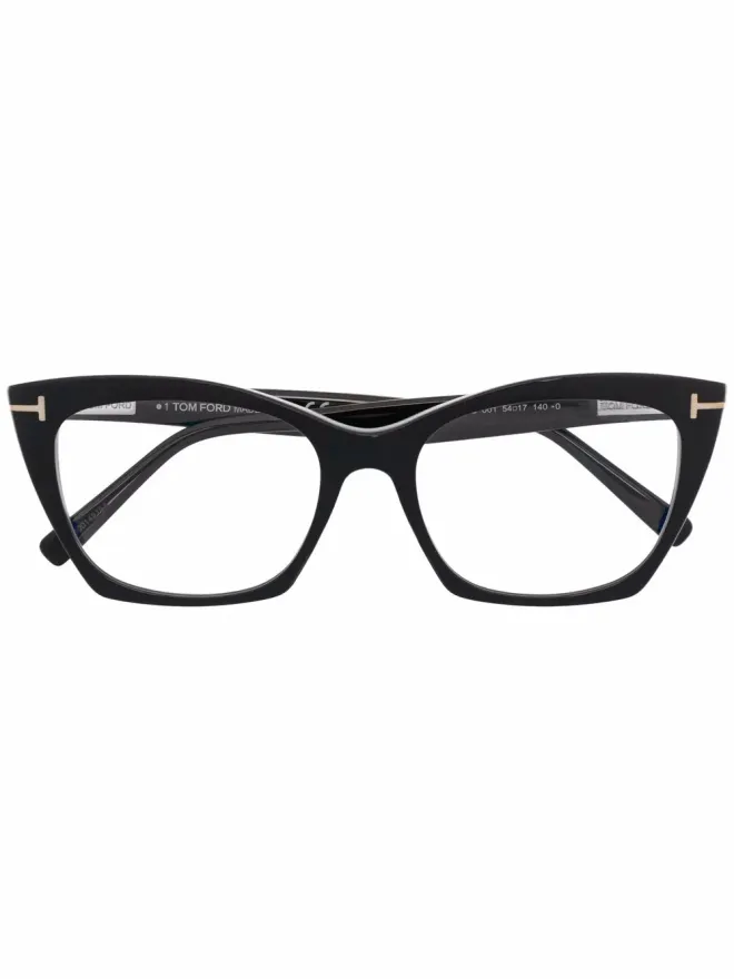 TOM FORD Eyewear TOM FORD Eyewear ロゴプレート キャットアイグラスの商品画像