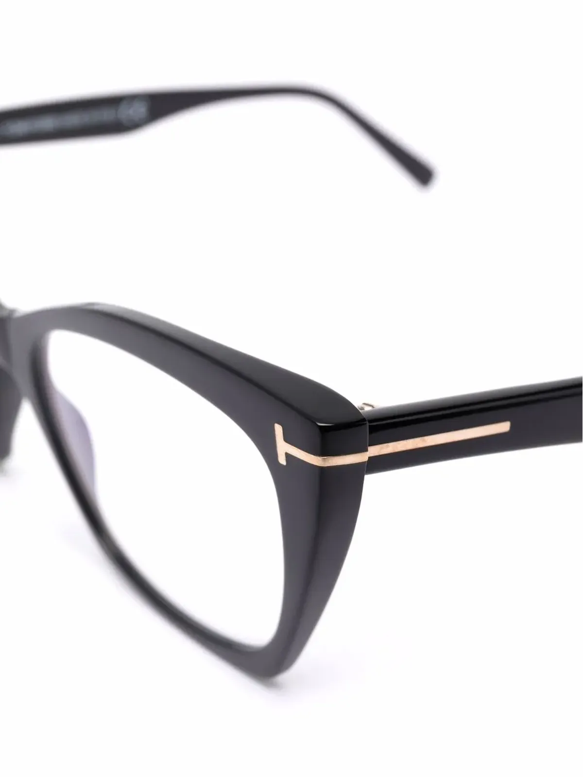 TOM FORD Eyewear ロゴプレート キャットアイグラス - 画像3
