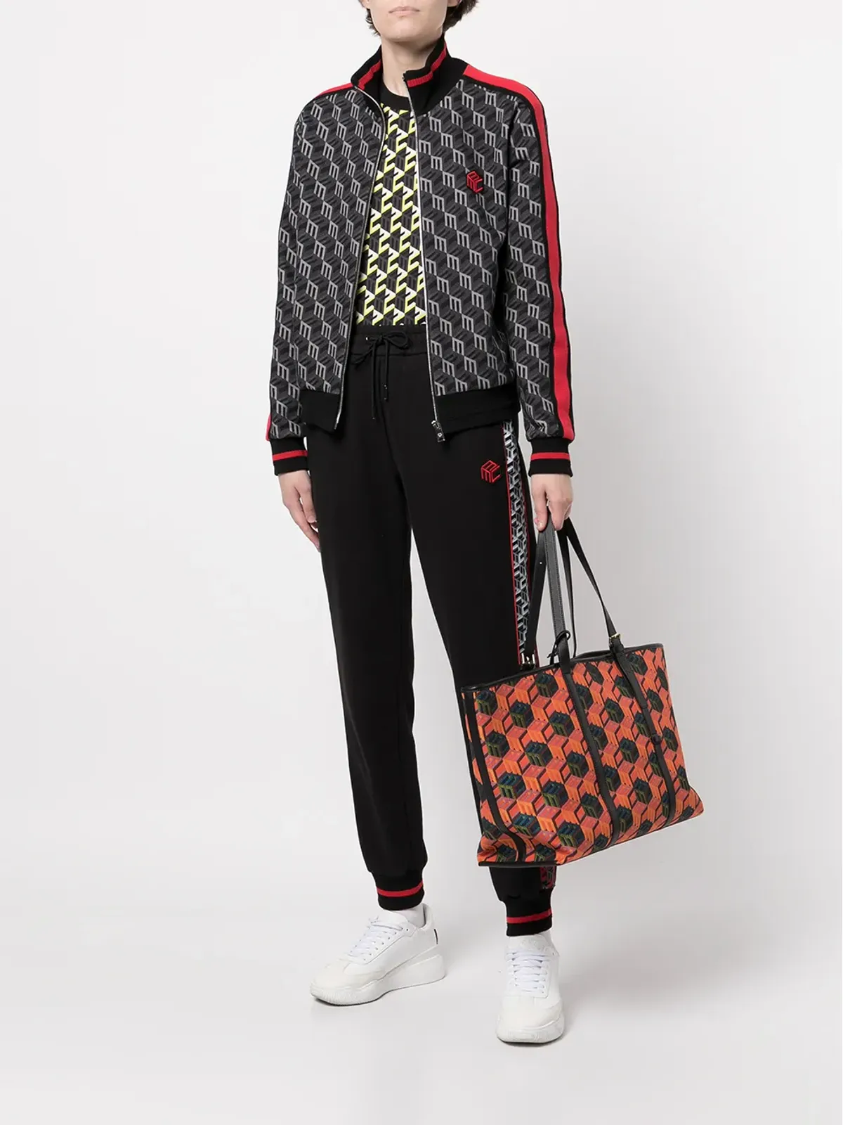MCM キュービックモノグラムジャカード トートバッグ - 画像2