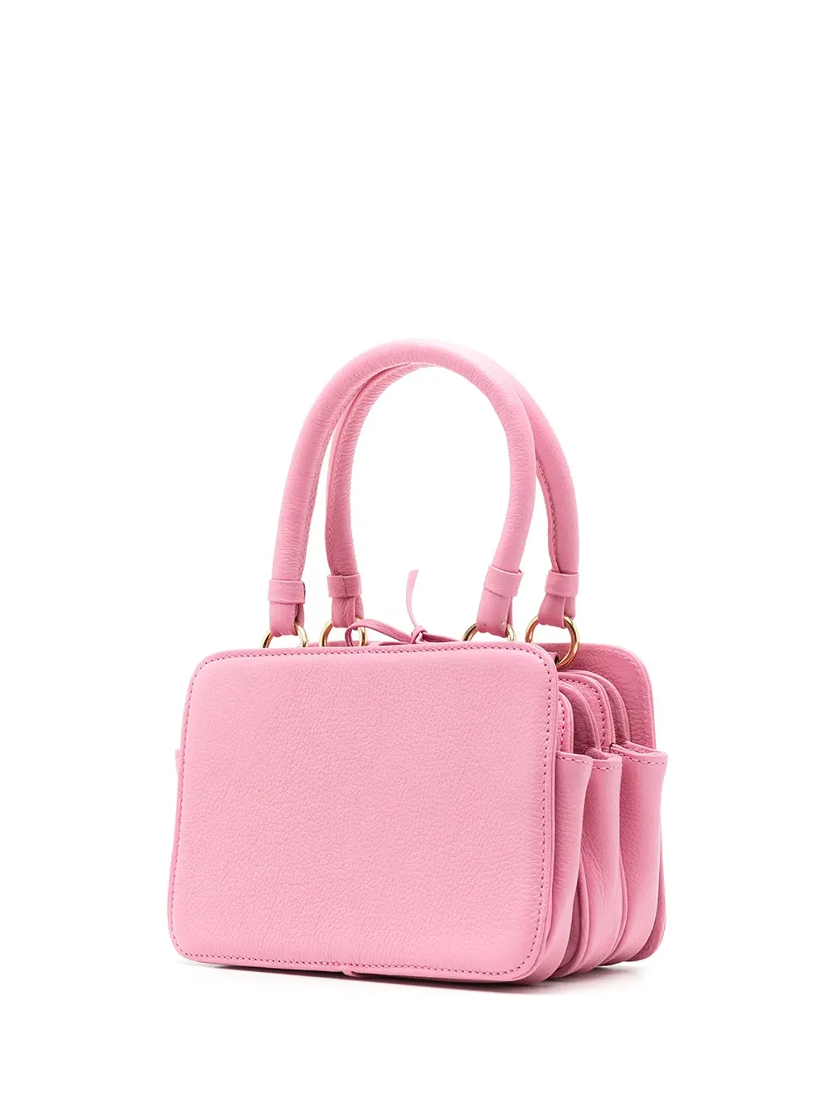 Sarah Chofakian マルチコンパートメント レザー クロスボディバッグ - 画像3