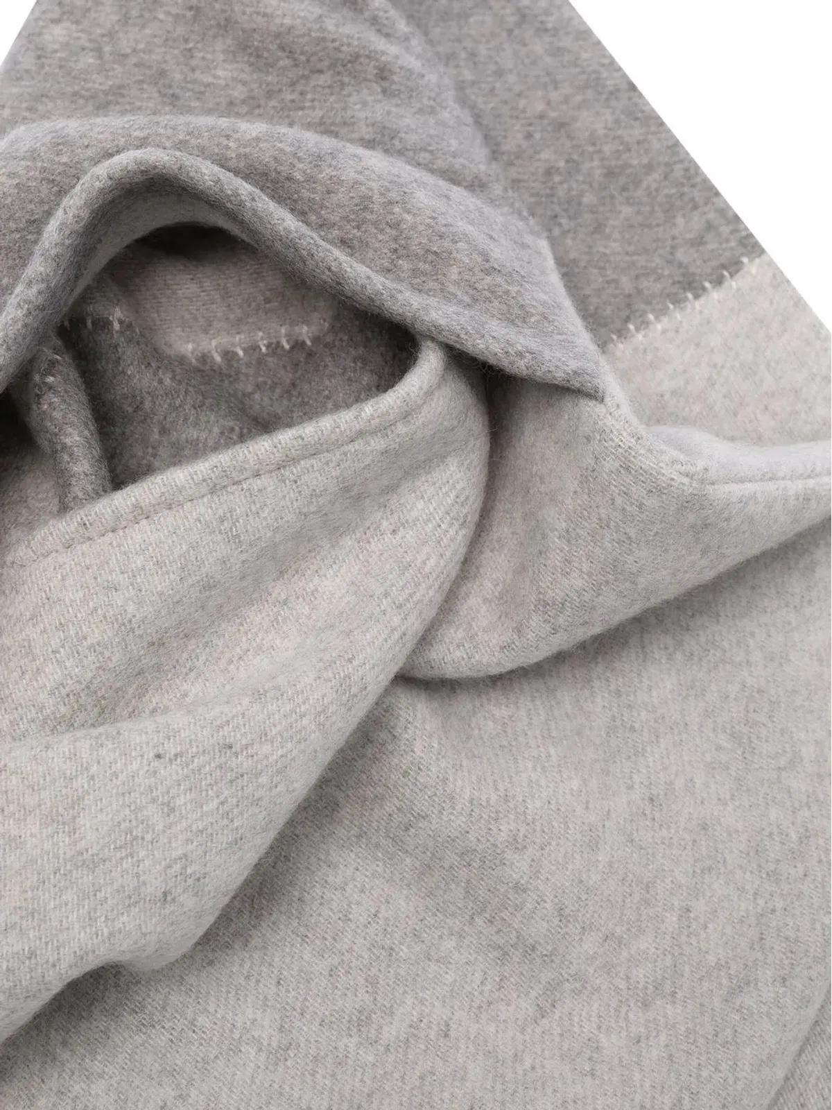 alonpi cashmere チェッカー柄カシミヤ枕カバー - 画像3