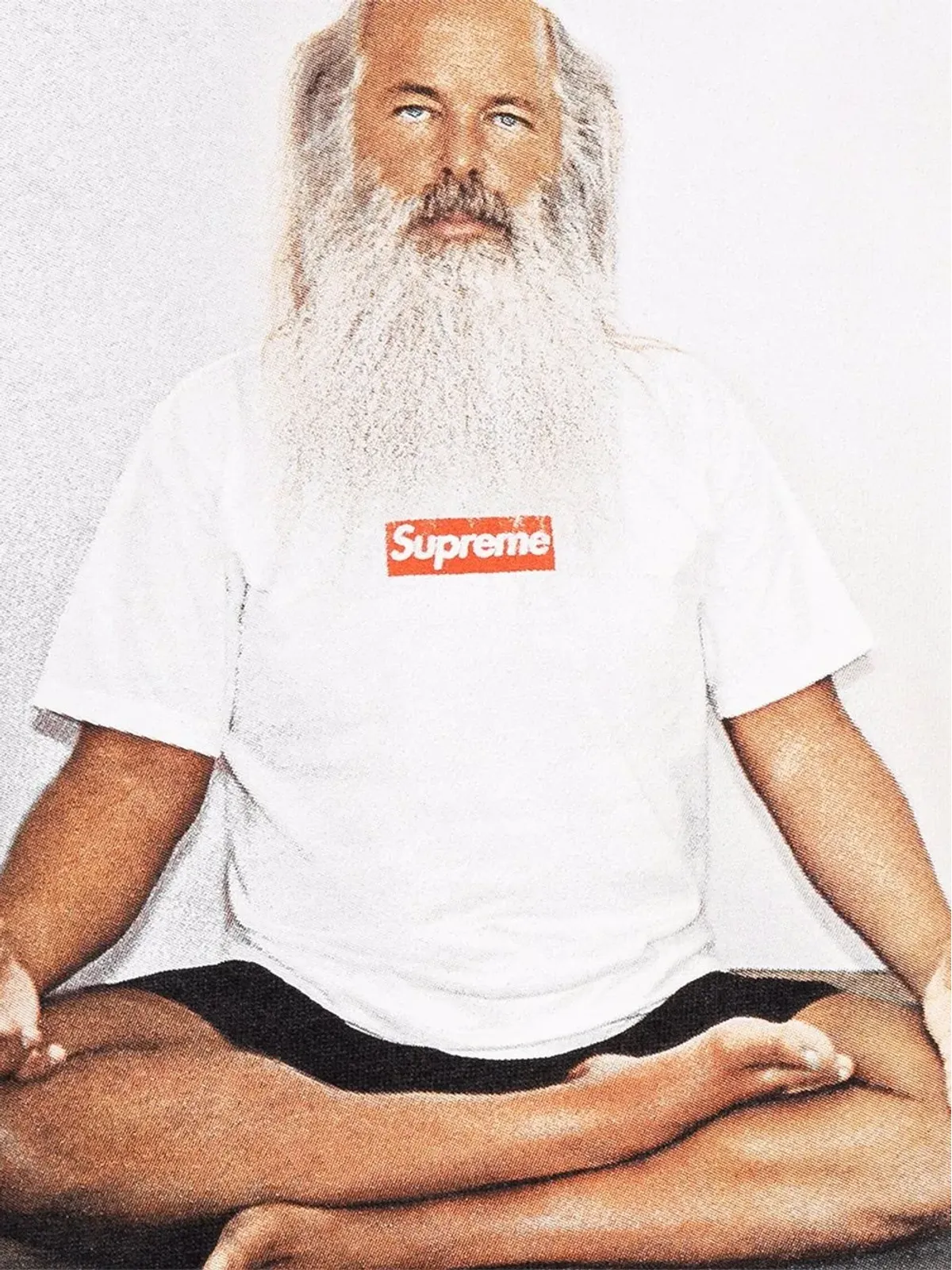 Supreme リック・ルービン 写真プリント Tシャツ - ホワイト - 画像3