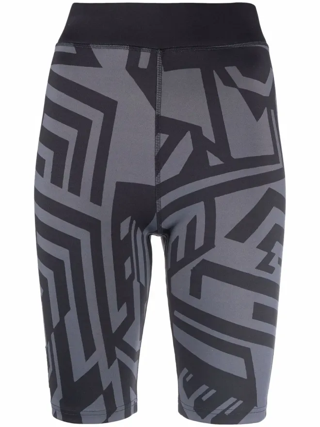 MCQ MCQ ストレッチデザイン アブストラクトプリントショーツの商品画像