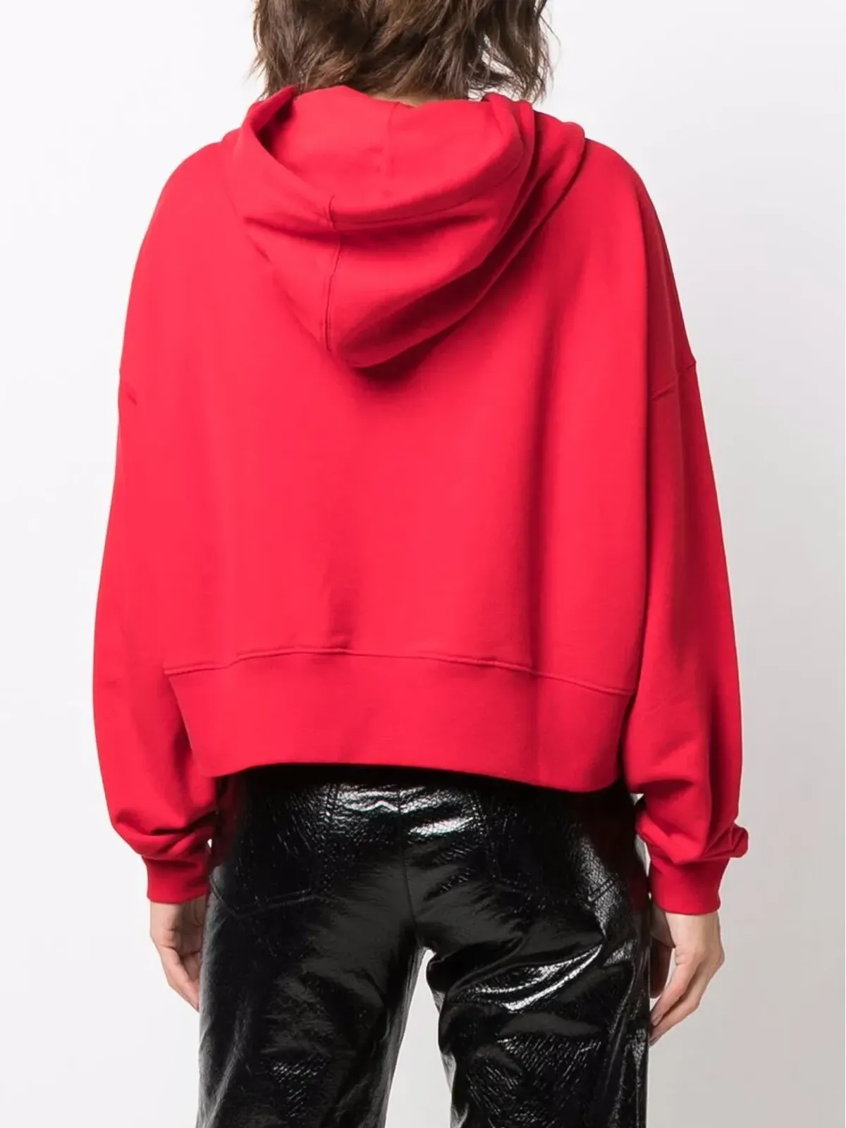 MSGM ロゴプリント オーバーサイズフーディ - 画像4
