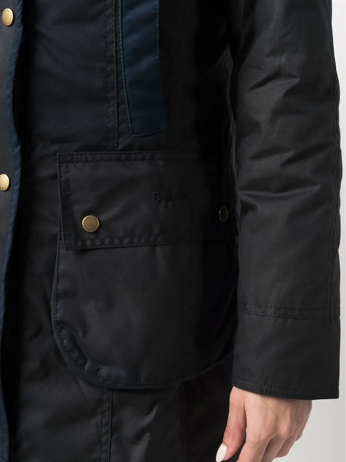 Barbour フード付きパーカコート - 画像5