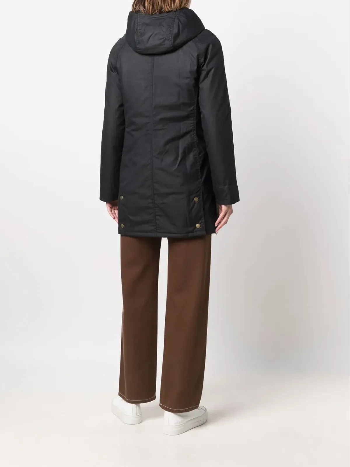 Barbour フード付きパーカコート - 画像4