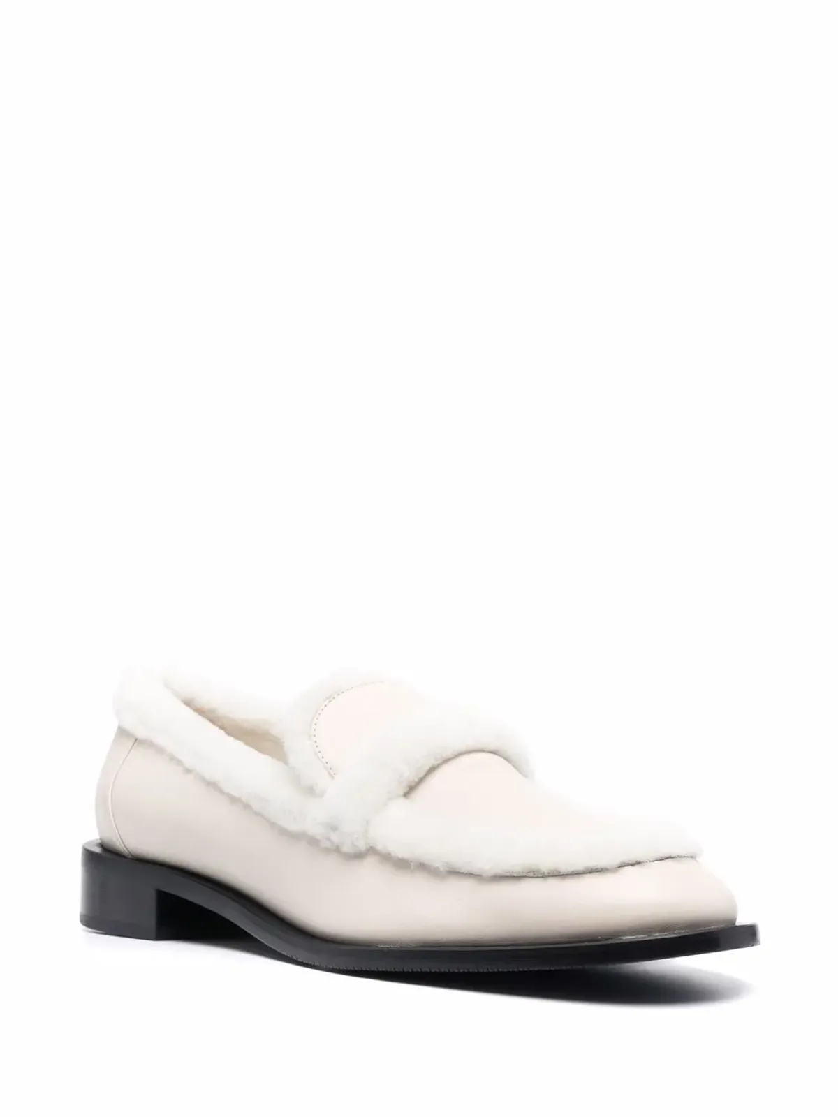 Stuart Weitzman シアーリングトリム ローファー - 画像2