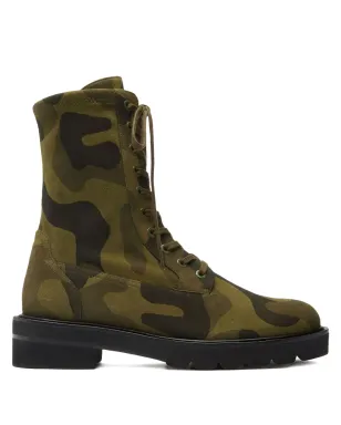 Stuart Weitzman Ande Liftie レースアップ コンバットブーツ - サムネイル1