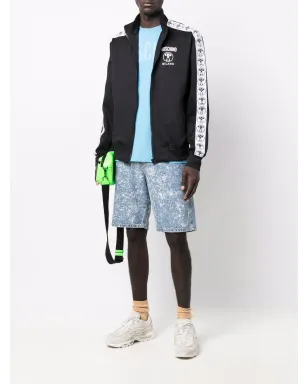 Moschino ロゴストライプジップジャンパー - サムネイル2