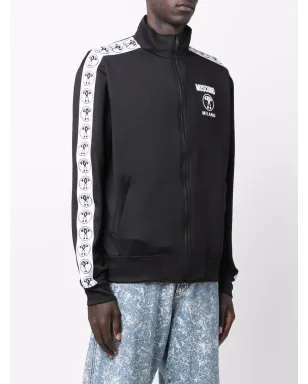 Moschino ロゴストライプジップジャンパー - サムネイル3