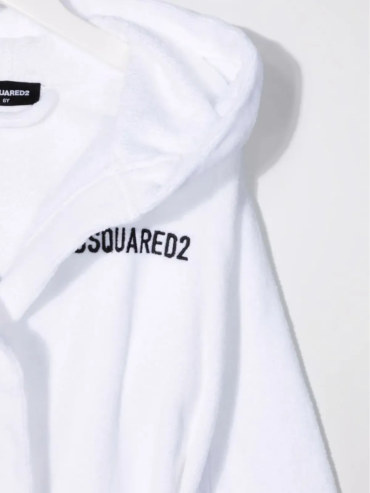 DSQUARED2 KIDS 刺繍アイコン コットン ローブ - 画像3