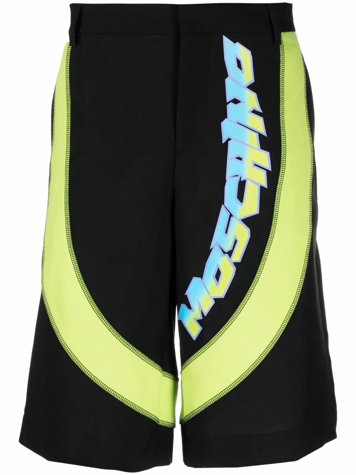 Moschino ロゴプリント テーラードショーツ - 画像1