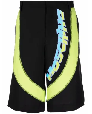 Moschino ロゴプリント テーラードショーツ - サムネイル1
