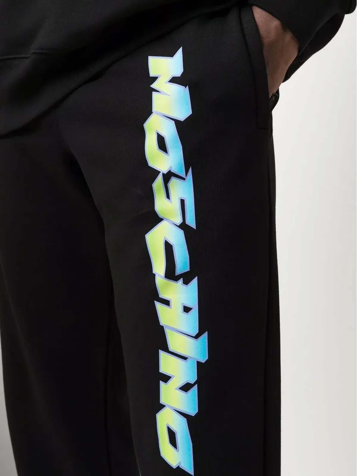 Moschino ロゴプリント トラックパンツ - 画像5