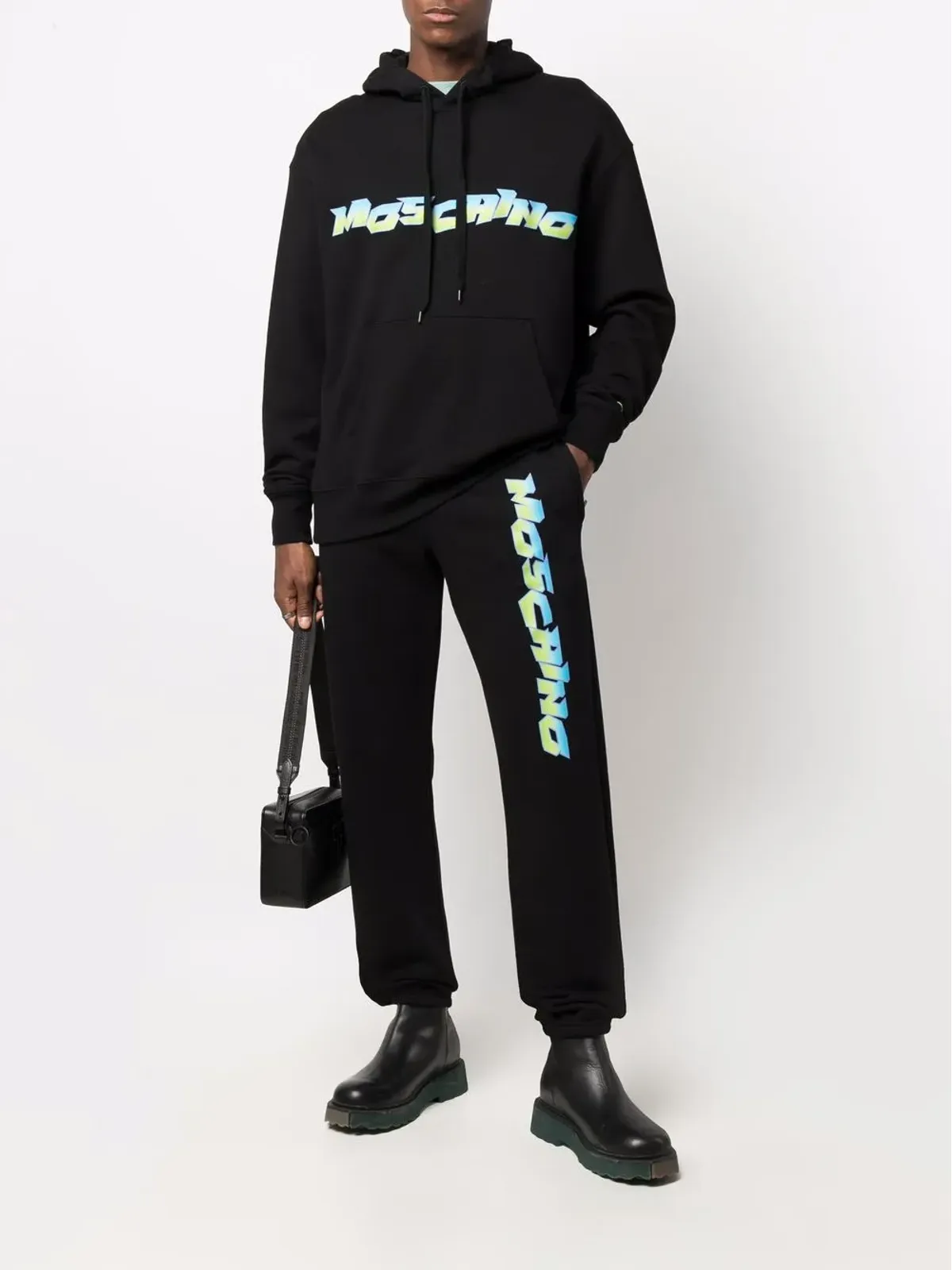 Moschino ロゴプリント トラックパンツ - 画像2