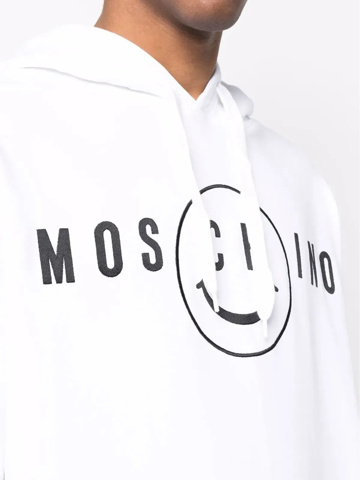 Moschino ロゴプリント オーガニックコットン パーカー - 画像5