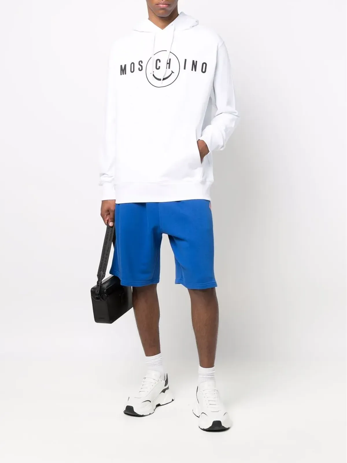 Moschino ロゴプリント オーガニックコットン パーカー - 画像2
