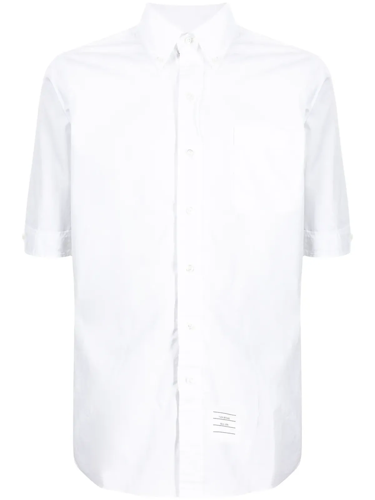 Thom Browne RWBストライプシャツ - ホワイト - 画像1