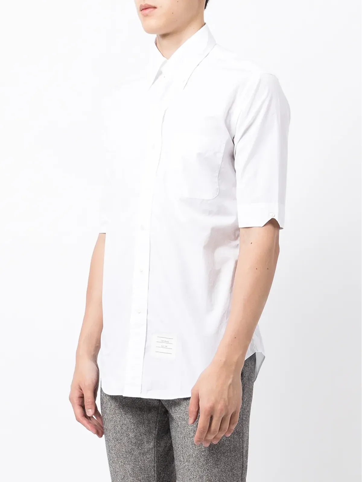 Thom Browne RWBストライプシャツ - ホワイト - 画像3