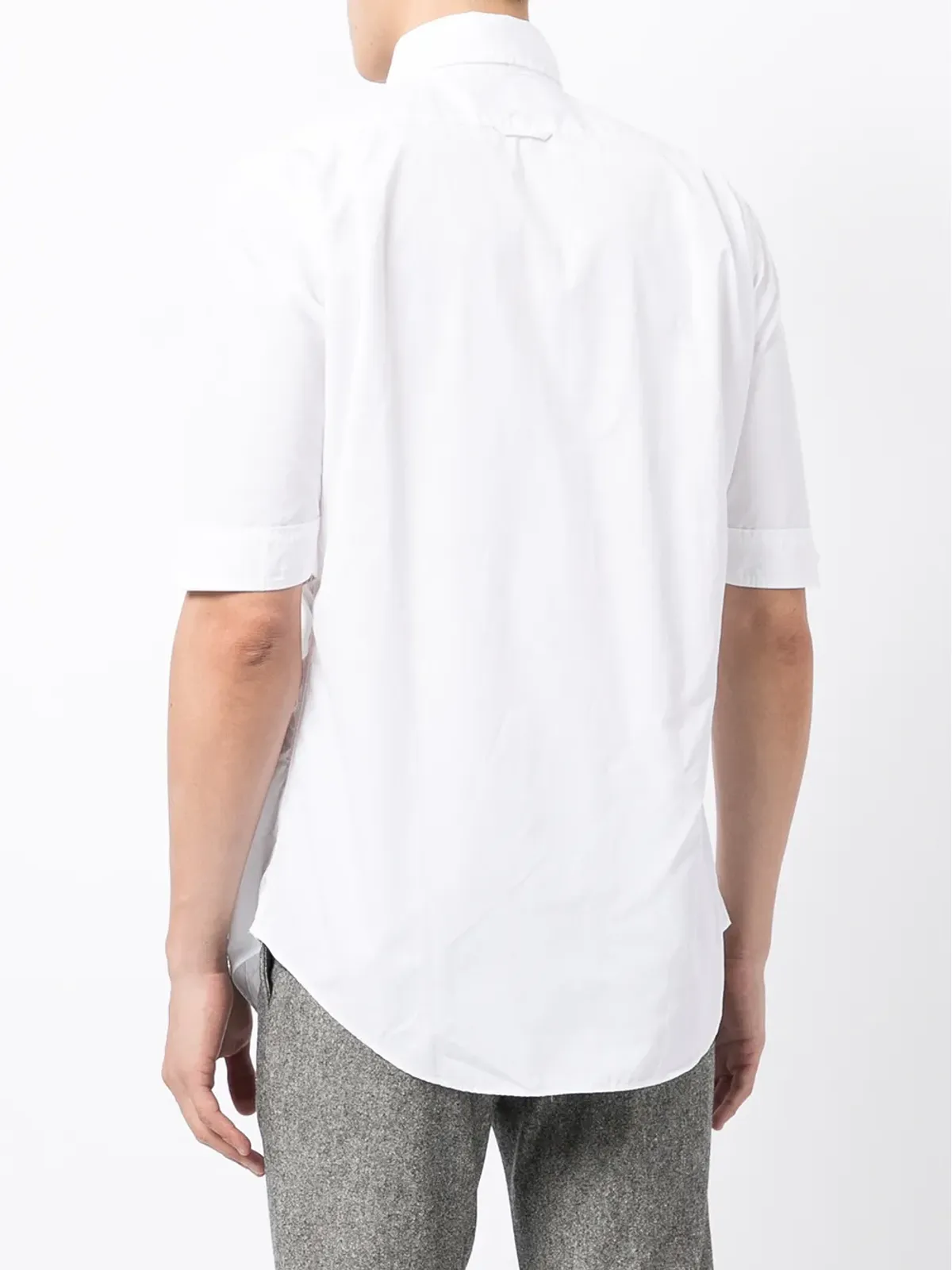 Thom Browne RWBストライプシャツ - ホワイト - 画像4