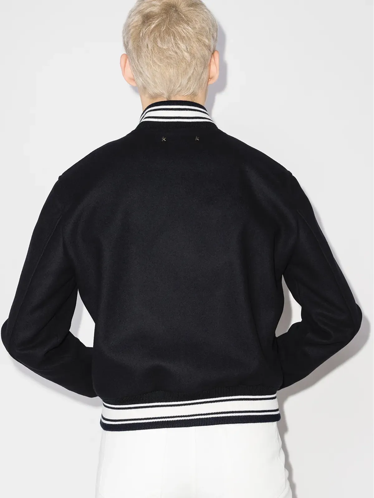 Golden Goose 刺繍ロゴ入りボンバージャケット - 画像3